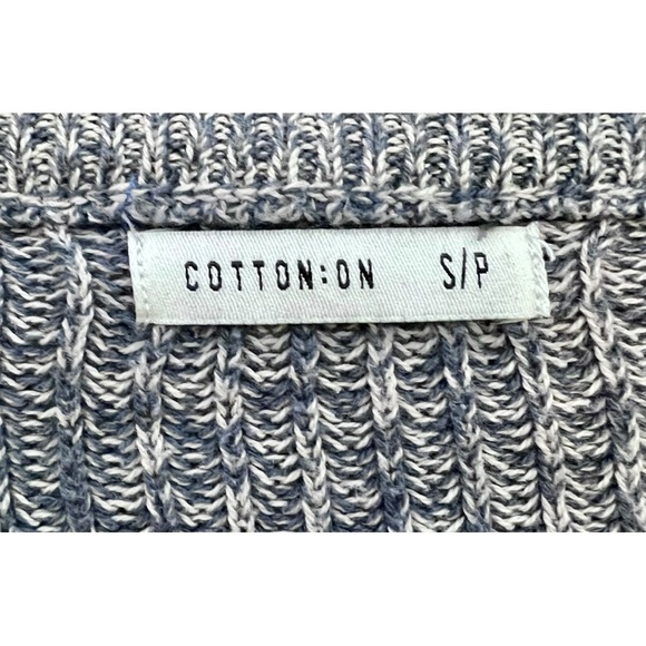 Cotton on cropped grey marled sweater - Picture 2 of 4